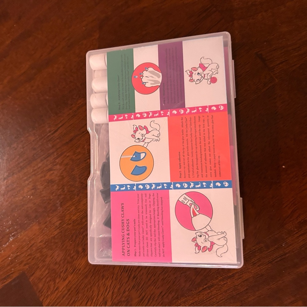 Colorful Pet Claw Caps Set